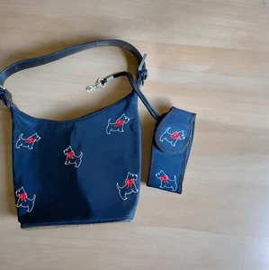 Cartera Scottish Terrier Adorable Patrón Pequeño Accesorio Bolsa Incluida - Imagen 1 de 1