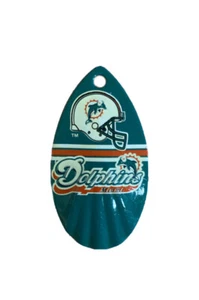 Spinner lágrima multiusos vintage turquesa de los Miami Dolphins tamaño regular - Imagen 1 de 1
