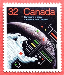 Canada Stamp #1046 "Canadians In Space" MNH 1985 - Picture 1 of 1