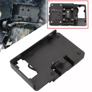 Mobile Phone Stand GPS Navigation Bracket USB Charging For BMW R1200GS R1200RS - Picture 1 of 11
