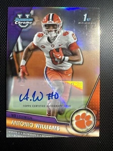 Bowman University 2023 cromo - cromo prospecto autógrafos refractor #29 Antonio - Imagen 1 de 2
