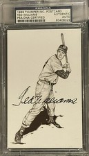 TED WILLIAMS HOF PSA AUTHENTIC AUTO 1989 HOF Red Sox Autograph