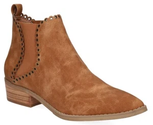 Coconuts by Matisse Zella braune überbackene Damen-Stiefeletten Größe 8,5 - Bild 1 von 10