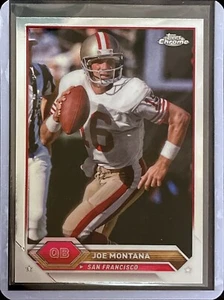Joe Montana - 2023 Topps Composite - Chrome #16 - Bild 1 von 1