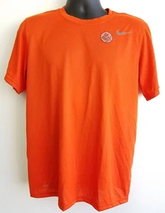 Nike Herren Dri-FIT Baumwolle Basketball Workout T-Shirt orange Größe Med - Bild 1 von 5