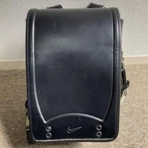 NIKE Borsa Scuola Giapponese Randoseru Made in Japan Nera - Foto 1 di 20