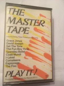 The Master Tape 80s 90s hits-Fixx-SpandauBallet-Fun Boy Three-Grace Jones- - Picture 1 of 7