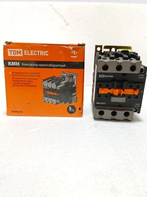 TDM ELECTRIC KMH-34012 40AMP POWER CONTACTOR FREE FAST - Image 1 of 4