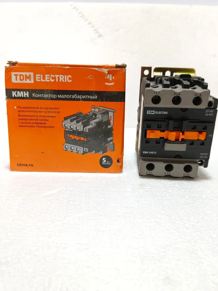 TDM ELECTRIC KMH-34012 40AMP POWER CONTACTOR FREE FAST - Image 1 of 4