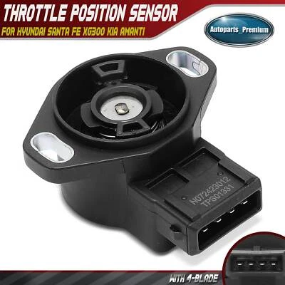 Sensor de posición del acelerador para Hyundai Santa Fe XG300 XG350 Kia Amanti con 4 palas Foto 1 de 4