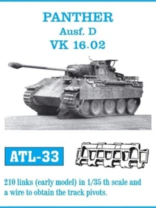 Friulmodel - Metal Tank Tracks for Panther Ausf. D / VK 16.02 1/35th - ALT33 - Picture 1 of 1