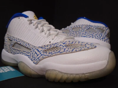 07 NIKE AIR JORDAN XI 11 РЕТРО НИЗКИЙ IE БЕЛЫЙ ЦЕДРА АРГОН СИНИЙ ЦЕМЕНТ 306008-172 9 - Изображение 1 из 4