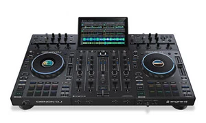 Denon DJ Prime 4+ 4 Deck Standalone DJ Controller with Wi-Fi, and Touchscreen - Picture 1 of 5