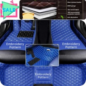 Waterproof For Acura NSX RSX Car Floor Mats Auto Carpets Luxury All Weather - Picture 1 of 25