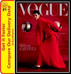 Vogue Italy December 2023 December Magazine Liya Kebede 879 Magazine 12/23 - Picture 1 of 6