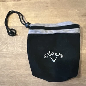 Callaway golf Bag Legacy Ridge Pouch Keys Balls Money Accessories Black Gray - Picture 1 of 2