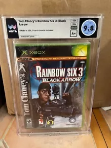 Tom Clancy's Rainbow Six 3 Black Arrow Original Xbox MINT WATA, not CGC VGA - Picture 1 of 2