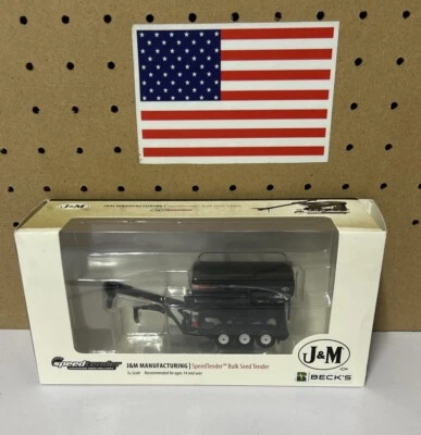 SPECCAST 1:64 *J&M* LC390 Seed Tender TRI-AXLE Beck’s Speed tender Gooseneck - Image 1 of 4