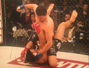 Nick Diaz Signed 8x10 UFC Photo - Picture 1 of 1
