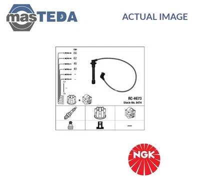 8474 IGNITION CABLE SET LEADS KIT NGK FOR HONDA CIVIC VI,CIVIC V,ACCORD VI - Image 1 of 4