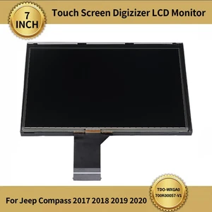 Radio navegación pantalla táctil pantalla LCD de 7" para Jeep Compass 2017-2020 - Imagen 1 de 11