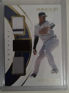 2019 PANINI#IT-LS LUIS SEVERINO IMMACULATE COLLECTION TRIPLE PATCH 23/49 - Bild 1 von 2