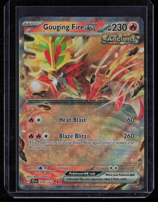 SV05: Temporal Forces #038/162 Gouging Fire ex - Image 1 of 2