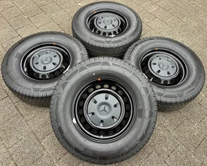 4 WINTERRÄDER MERCEDES SPRINTER W907 225/75R16C 121/120R CONTINENTAL 2024 RDKS - Bild 1 von 10