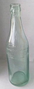 BURKHARDT BEER BOTTLE AKRON OHIO FLIP TOP VINTAGE - Applied TOP - Picture 1 of 4