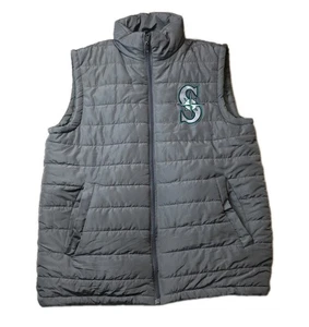 Seattle Mariners 2022 Puffy Vest Stadium giveaway 4/22/22 Size Adult Medium  - Picture 1 of 7