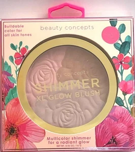 Beauty Concepts Shimmer XL Glow Blush Multicolor Shimmer for a radiant glow. - Picture 1 of 3