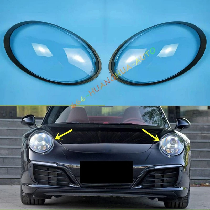 Lente transparente de faros laterales + sellador para Porsche 991 911 Carrera 2012-2018 Foto 1 de 4