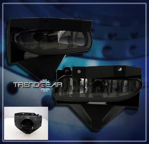 99-04 FORD MUSTANG 2DR BUMPER DRIVING SMOKE LENS FOG LIGHT LAMP 00 01 02 03 PAIR - Picture 1 of 1