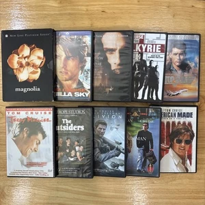 Tom Cruise DVD Lot Bundle - 10 Movies - 12 Discs - Region 1 - Picture 1 of 12