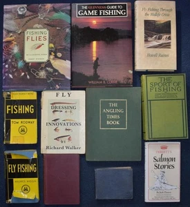 FISHING Job lot. 17 Books. Angling, Sea, Coarse, Fly. Tackle, Techniques, Tales. - Picture 1 of 5