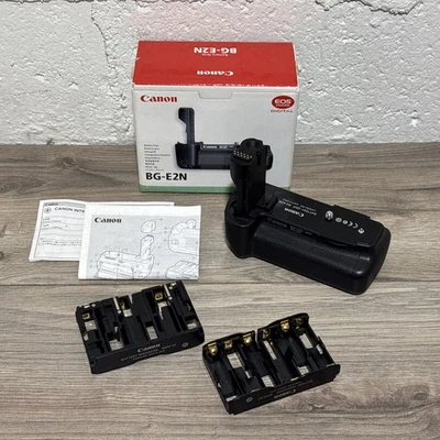 Empuñadura de batería Canon BG-E2N para cuerpo de cámara Canon EOS 20D 30D 40D 50D [Exc+5] Foto 1 de 4