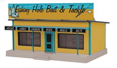 MTH 30-90295 Fishing Hole Bait & Tackle Road Side Stand O-Gauge NOS - Image 1 of 3
