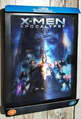 CASE DAMAGED X-MEN APOCALYPSE UK LENTICULAR BLU-RAY STEELBOOK USED - Image 1 of 4