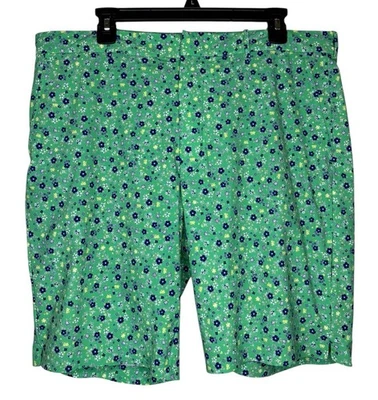 Pantalones Cortos de Golf Polo Ralph Lauren Para Hombre Verde Floral Talla 36/10" Forrados entrepierna Foto 1 de 4