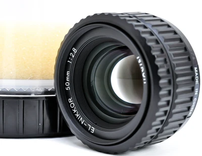Near Mint Nikon EL-Nikkor 50mm f/2.8 N Late Enlarging Lens M39 L39 Japan 2398 - Image 1 of 4