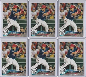 LOT (6) JUAN SOTO RC 2018 TOPPS UPDATE #US300 ROOKIE - Picture 1 of 2