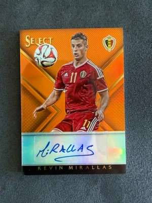 2015-16 Panini Select - Sig Kevin Mirallas #SS-KM Orange Prizm /125  - Image 1 of 2