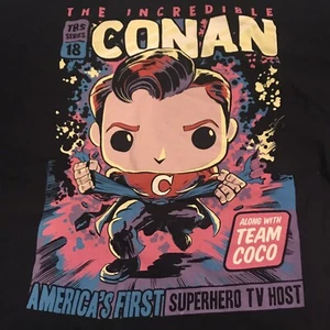 Funko Pop! para hombre Camiseta The Incredible Conan Super Conan O'Brien Talla XL - Imagen 1 de 3