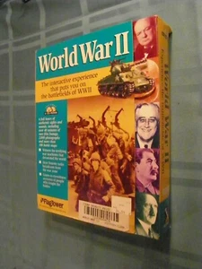 World war 11 vintage multimedia CD rom 1995/96 NOS - Picture 1 of 8