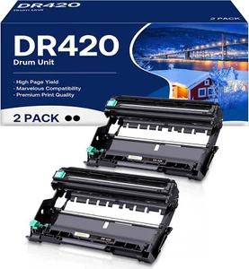 DR420 Drum Unit Compatible for Brother DR 420 DR-420 Work with HL-2240 HL-2270DW - Picture 1 of 10