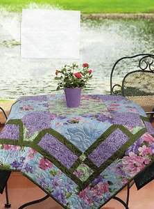 Floral Trellis Topper Quilt Pattern Pieced SH - Picture 1 of 1