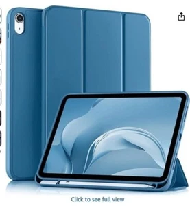Funda tipo folio delgada azul con soporte triple para iPad Air 10ª/11ª generación - Imagen 1 de 6