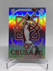 C.J. McCollum 2016-17 Panini Excalibur Crusade Silver Prizm #12