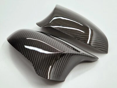 TAMPAS ESPELHADAS PRÉ PRÉ PRÉ PRÉ-PREG FIBRA DE CARBONO BMW M3 F80 M4 F82 - Imagem 1 de 4