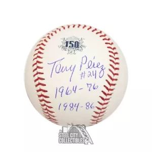 Tony Perez Autographed Official MLB Baseball - PSA/DNA COA (Inscription) - Picture 1 of 1
